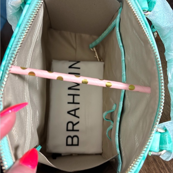 Brahmin NWT Duxbury - Jadeite Melbourne ⭐️ Exclusive Design ⭐️ - Picture 7 of 11